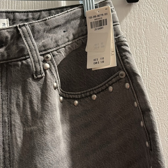 Abercrombie & Fitch Curve Love The Loose High Rise Loose Jean 29S (Short) - Picture 8 of 14